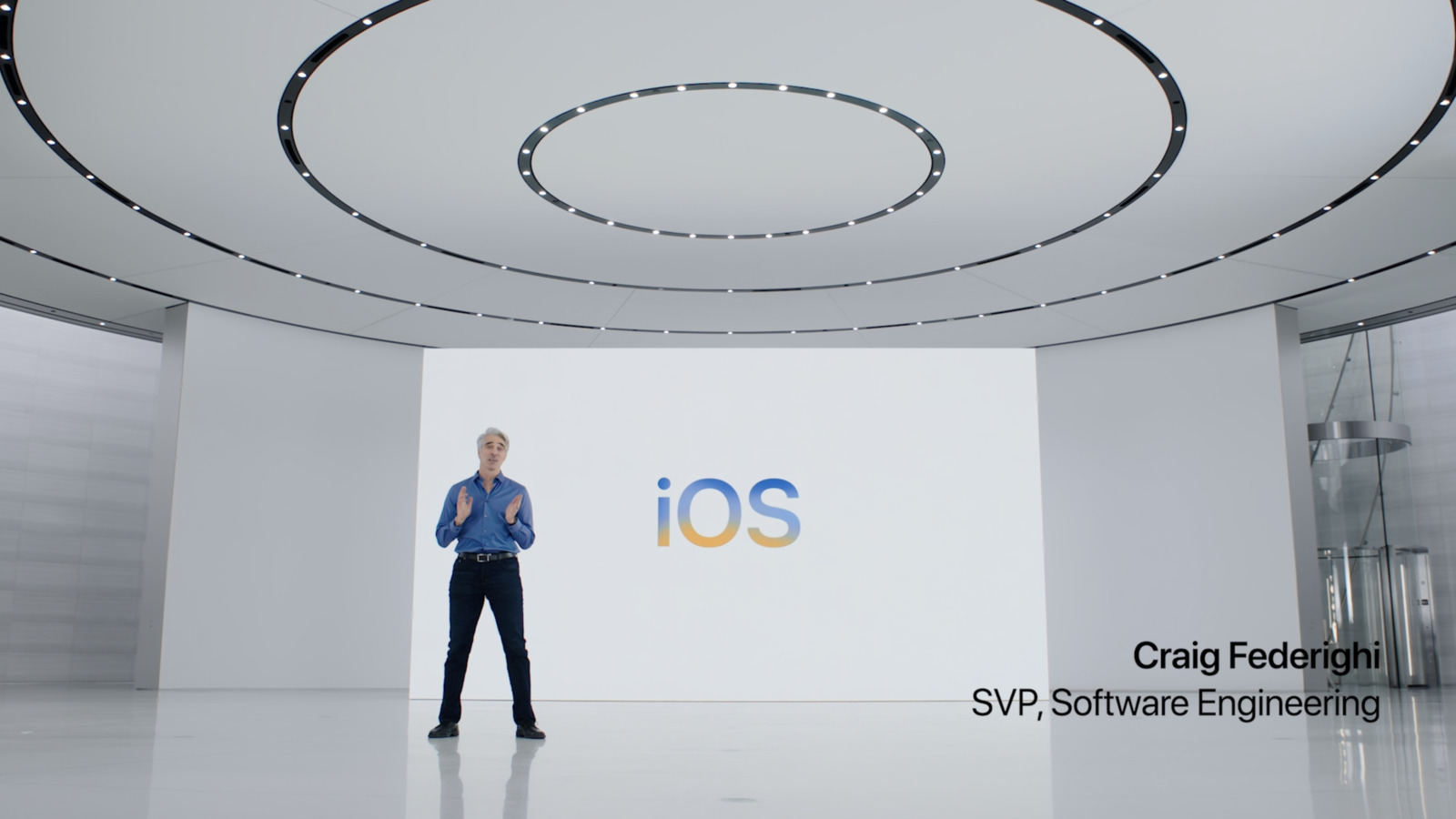 Tim Cook presenta iOS 15