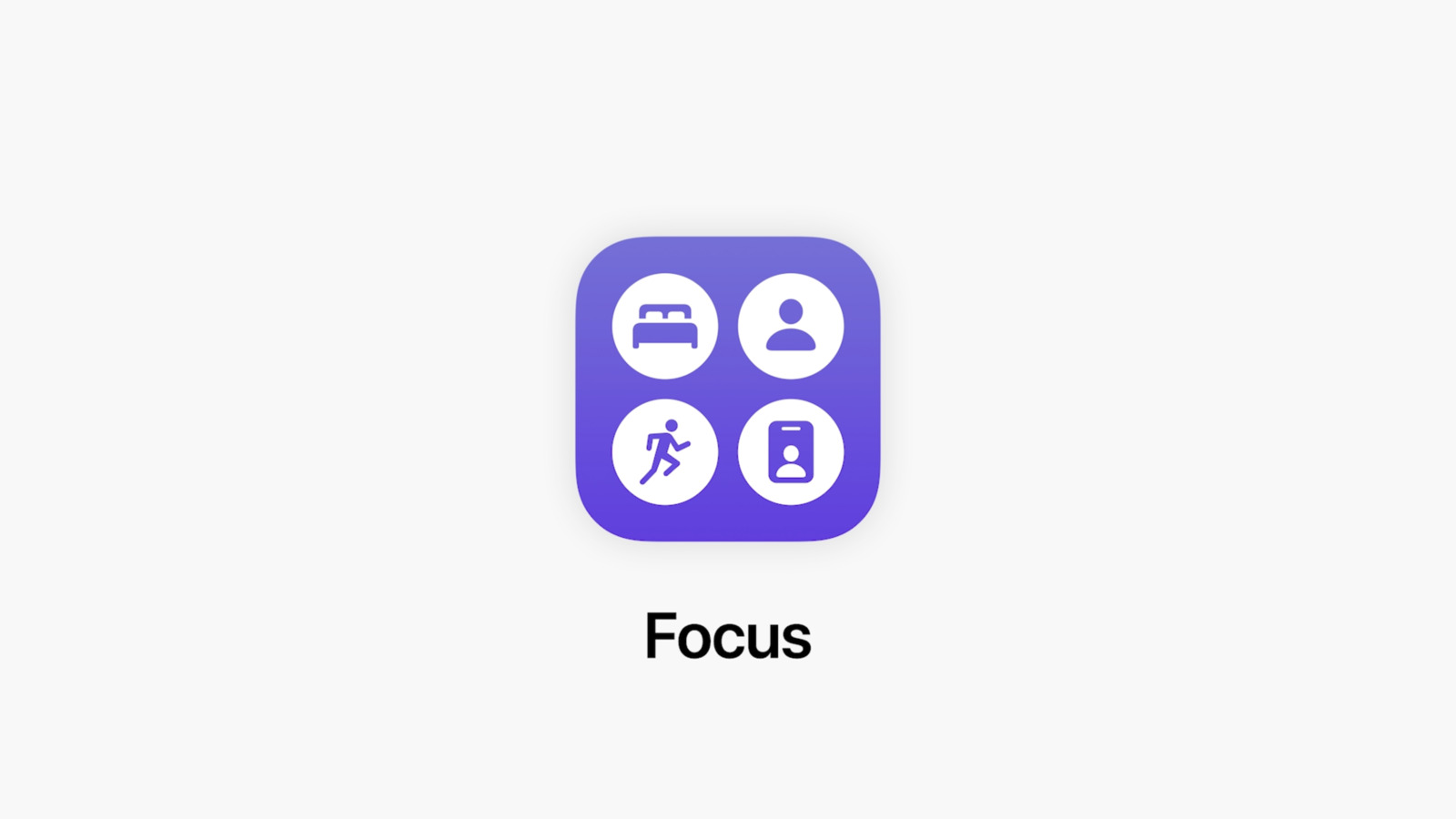 il logo della modalità focus